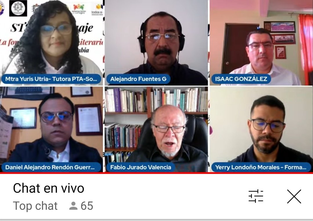 BEATRIZBERNAL26's tweet photo. STS de Lenguaje C- 2 en @PTA_Colombia con @fabiojurado y @LondonoYerry Formador del @Mineducacion En @seceducacionctg en alianza con México.Ver aquí:https://t.co/iIqzgmiXoy
@YurisLUH @anamargaritapv @agfre90 @DPulecio @EvelynAriza2 @DIANAECHAVARRIA @marthaligia151 @AlcaldiaCTG https://t.co/yFCaxhpKGv