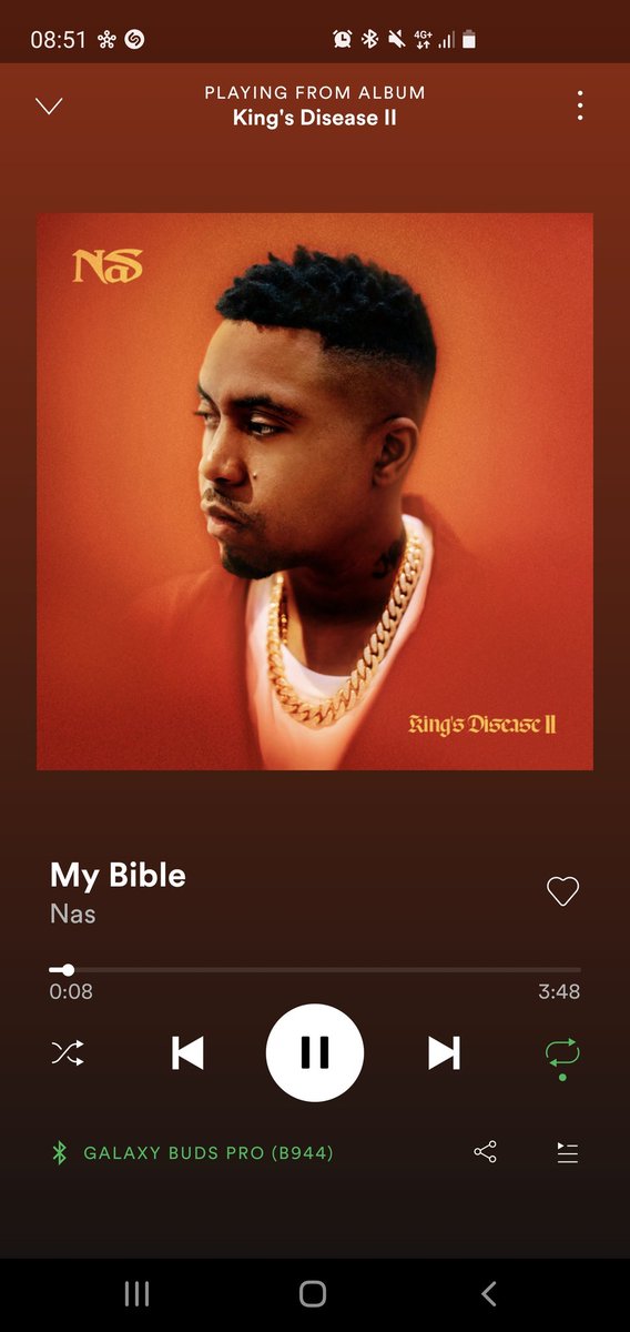 Eugen_0108's tweet image. J Cole in 2013: "Pac was like Jesus, Nas wrote the Bible"

Nas in 2021:
#KingsDisease2