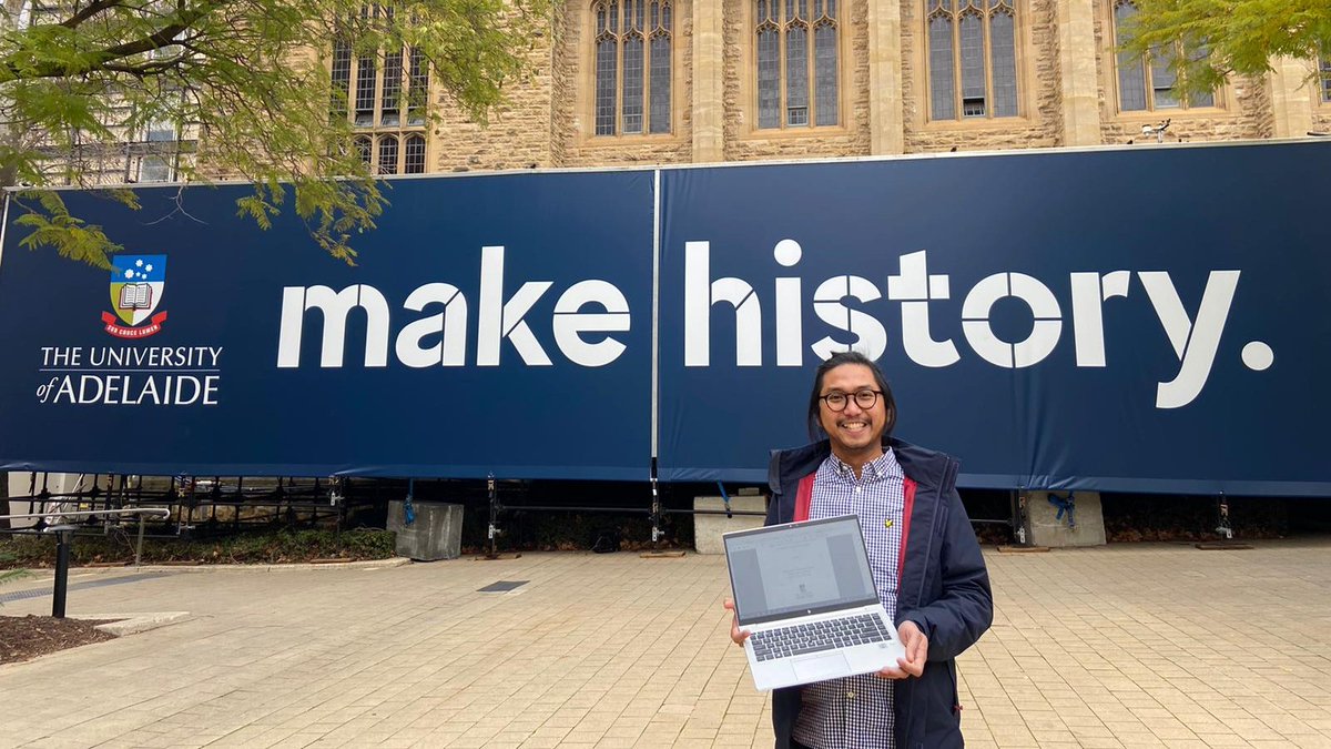 Adelaide University Graduate Research School tweet media