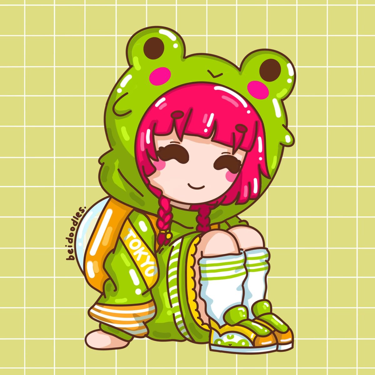 beidoodles's tweet photo. Henlo 💚💛🐸

#frog #green #kawaii #doodle #phart #artph #doodleph #chibi #chibiph #illustration #procreate https://t.co/GD0Sxqboxk