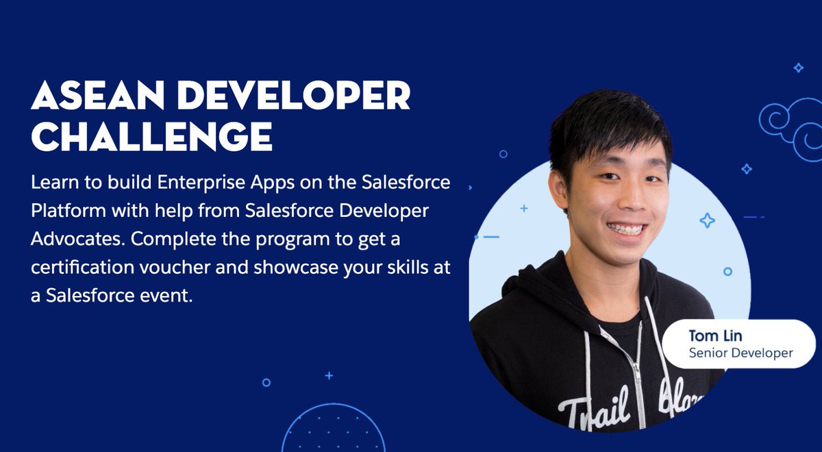 Calling all #ASEAN Trailblazers! Learn Salesforce from experts and participate in a Developer Challenge for you! Register here sforce.co/3eWH3LP #ASEANDevChallenge 

<a href="/simplysfdc/">Johan Yu</a> <a href="/shahanuj4u/">ANUJ SHAH☁</a>