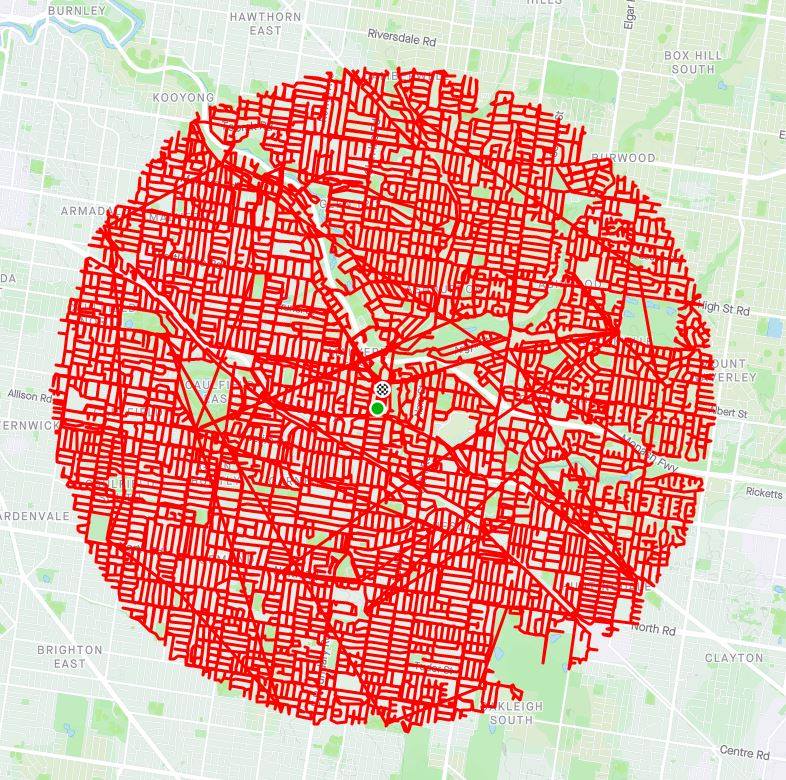 bicycle_network's tweet photo. Throwback to this time last year when 'burbing' was booming.  Who's getting creative on their rides in lockdown?

Here are some of the best efforts we've seen. Share your favourites  with us! #aroundtheblock https://t.co/XJqbVA9tG8