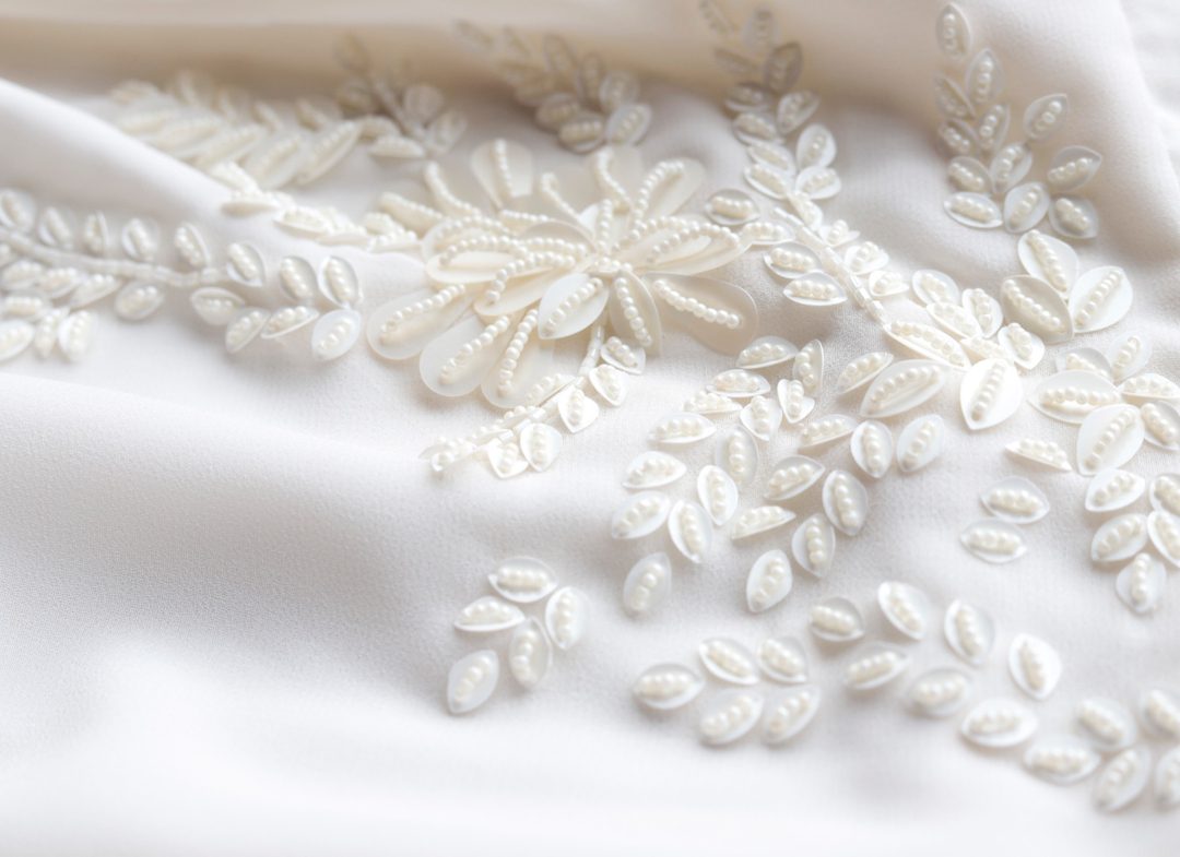 Hand crafted embellishments in the Juliette for your extra special day 🌸💕