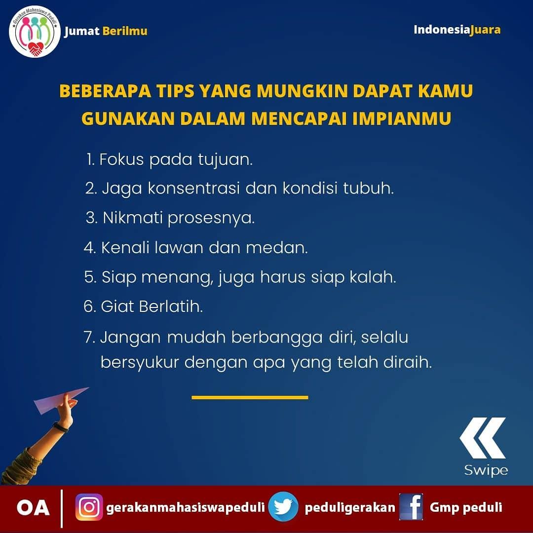 PeduliGerakan's tweet photo. Yuk intip tips nyaaa disinii👇 https://t.co/JIZ1j8Iutr