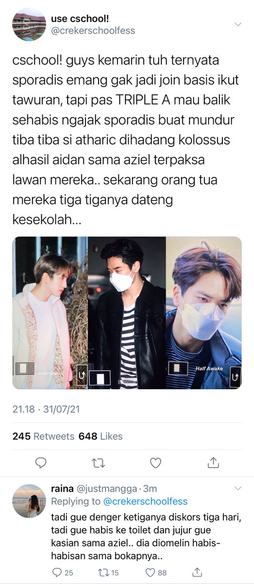 kyuniverce's tweet image. ; TRIPLE A.

the boyz local au