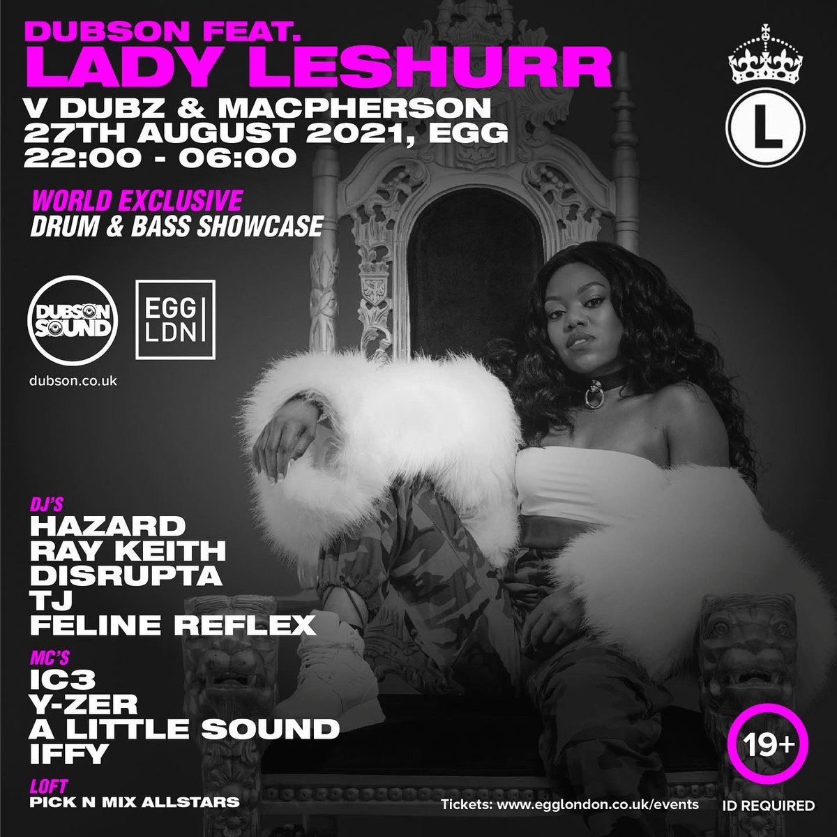 DubsonRecords's tweet photo. @V_Dubz_DJ #Macpherson #LadyLeshurr #DnBShowcase https://t.co/VajQsWskiH