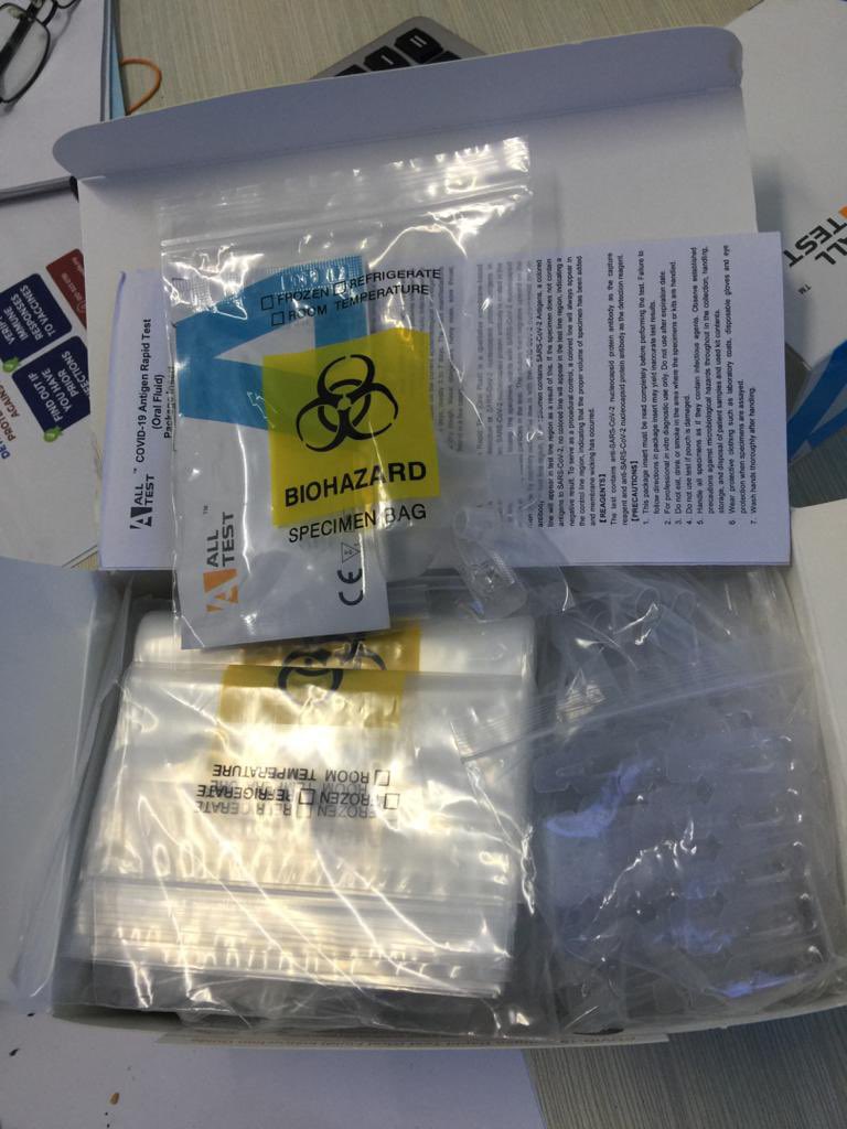 shadzrinothman's tweet image. Support and Retweet ! 

All Test Covid-19 saliva rapid test.
Easy (saliva)
Fast results (15 mins)
Accuracy (93.1%sensitivity)
More affordable than current screening (save up to RM 65) 

Approved by MDA✅

Kindly do contact me for more information.
#salivatest #COVID19 #swabtest