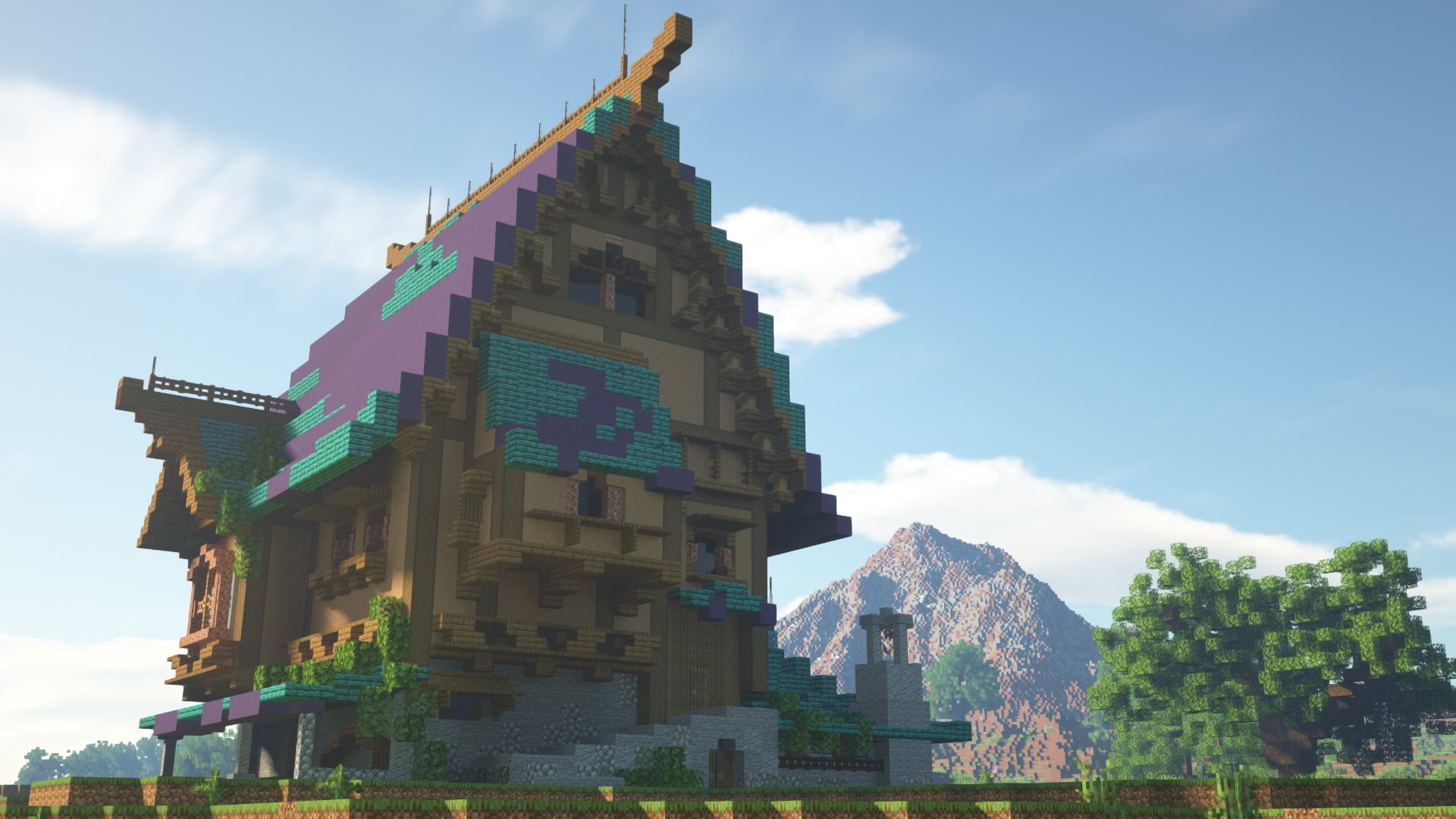 Twitter 上的tswken Minecraft建筑教学 09 Fantasy House T Co Jwffj22icb Minecraftbuilds Medieval Fantasy T Co Kzwqrrcu3c Twitter