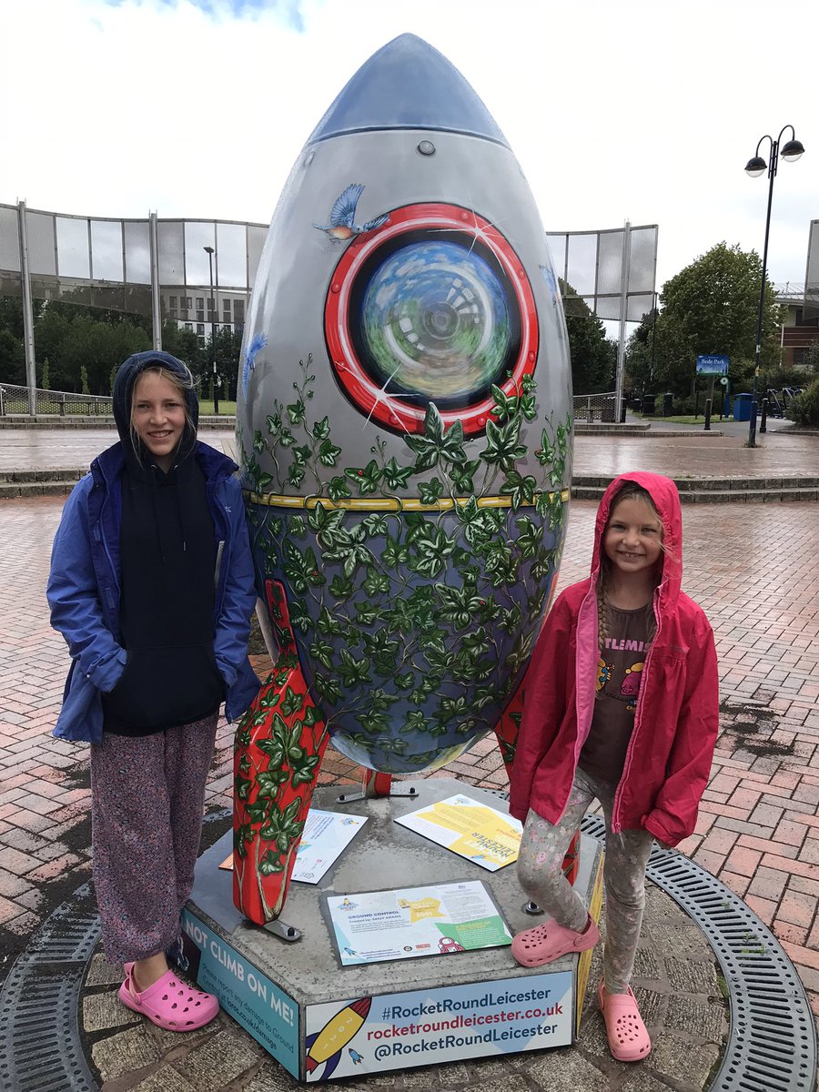 Gone_BananHares's tweet photo. We have lift off 🚀 
#RocketRoundLeicester

We began at ‘Ground Control’, will we get to ‘Major Tom’ today? https://t.co/Ho0YGmIyDN