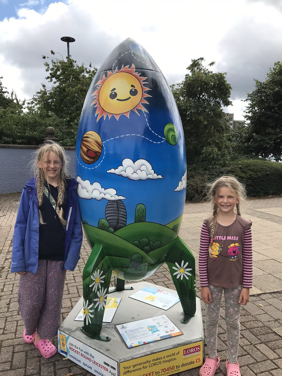 Gone_BananHares's tweet photo. We have lift off 🚀 
#RocketRoundLeicester

We began at ‘Ground Control’, will we get to ‘Major Tom’ today? https://t.co/Ho0YGmIyDN