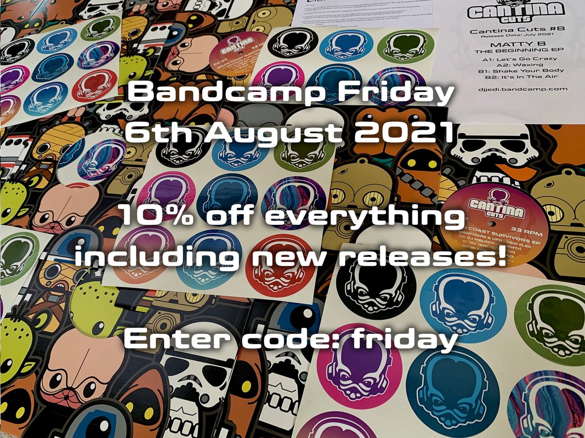 10% off today! Use code 'friday' djjedi.bandcamp.com
