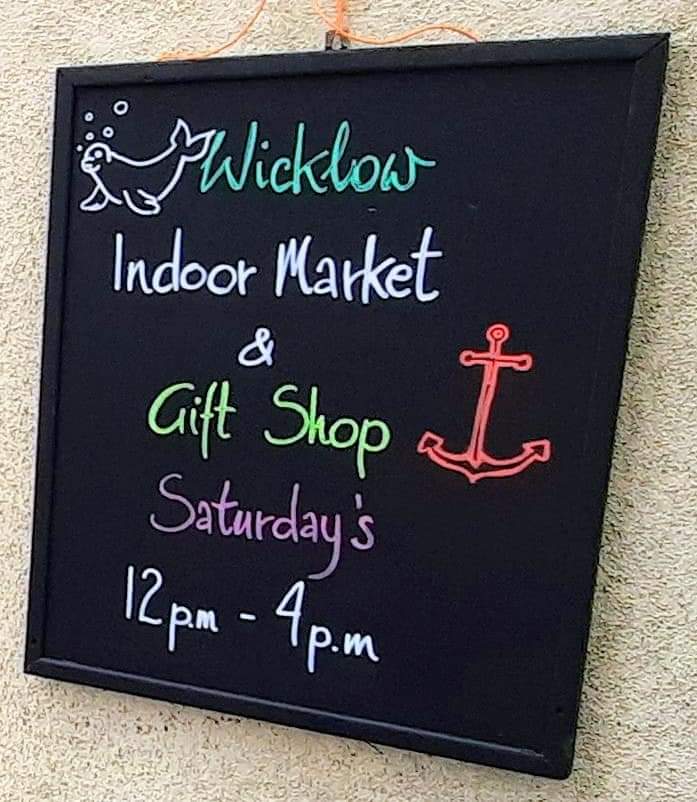 🎁 Wicklow Market Gift Shop
OPEN Wednesday to Saturday 
12 to 4 🙂
South Quay Wicklow Town 💚

#Wicklow #GiftShop #WicklowTown 
#SouthQuayWicklow #Ireland #WicklowMarket #Art #Crafts #Cakes #HomeDecor #ShopLocal #Jewellery #Fashion
#Visitwicklow #SammyTheSeal 
#WicklowGiftShop