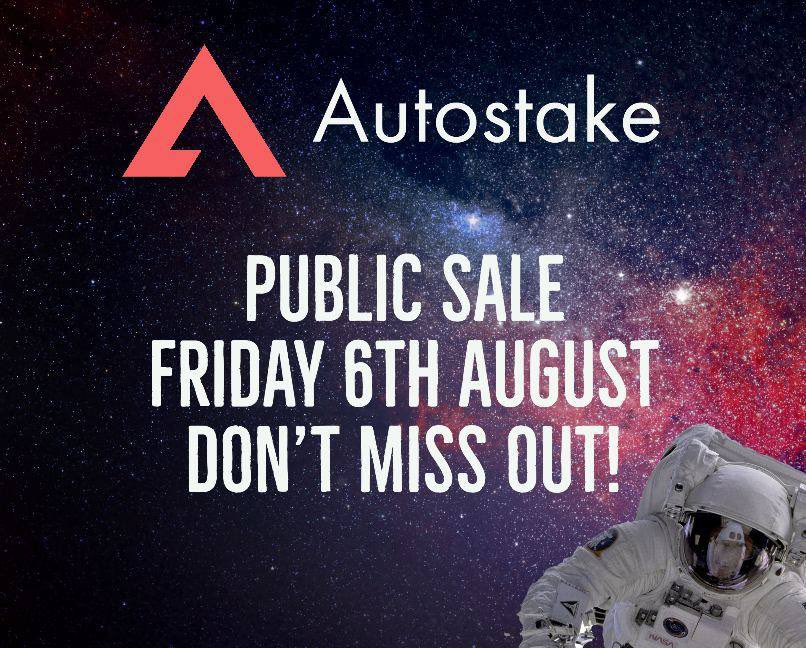 CryptoZeinab's tweet photo. Looking forward to @AutoStakeIO public sale on Friday, 6pm UTC.

An Experimental Staking Platform Where All Purchased Tokens are Automatically Staked.

- Fully doxxed team
- Staking rewards
- Unique concept

Website: https://t.co/9fvJwEYq8M
TG: https://t.co/Jl8HQtwgrq

$AUTO 🔥 https://t.co/QVrGJOQTUt