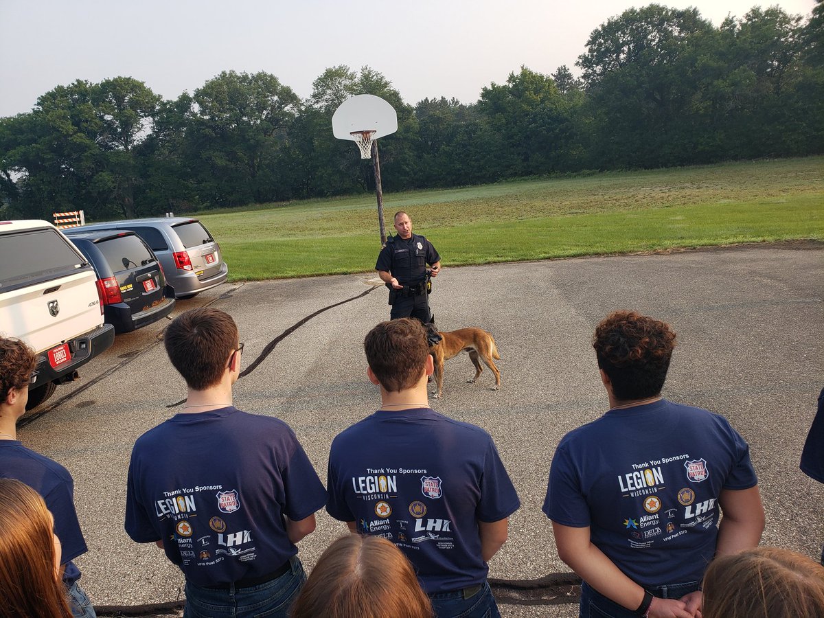 Much appreciation to <a href="/WSP_Academy/">WI_StatePatrol_Acad</a> for hosting the 2021 <a href="/wilegion/">WI American Legion</a> Law Enforcement Career Academy