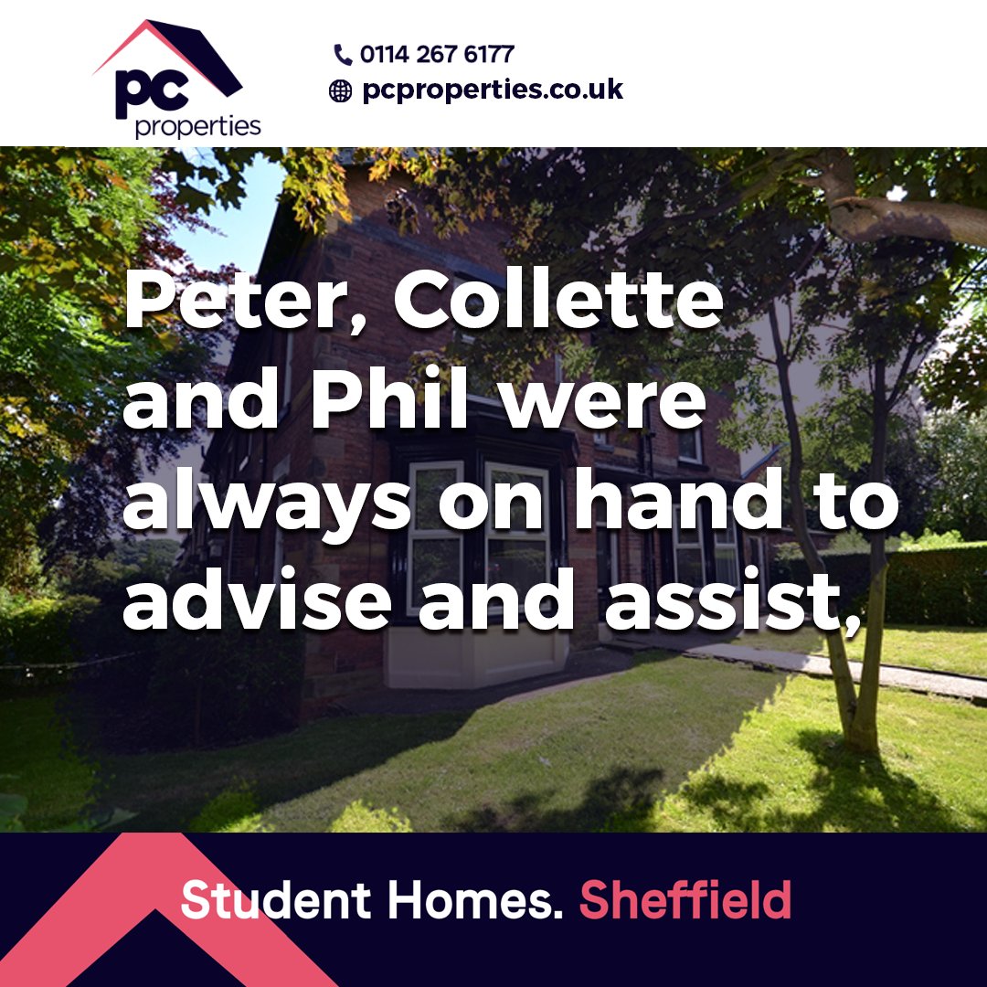 pcpropertiesuk's tweet photo. Our team work hard to make student life better while studing in Sheffield so reviews like this really make it worthwhile. Thank you Will

#studentproperty #sheffieldstudents #studenthousing #studentrentals #studenthouse #studentlife https://t.co/vQUiD7qU2v