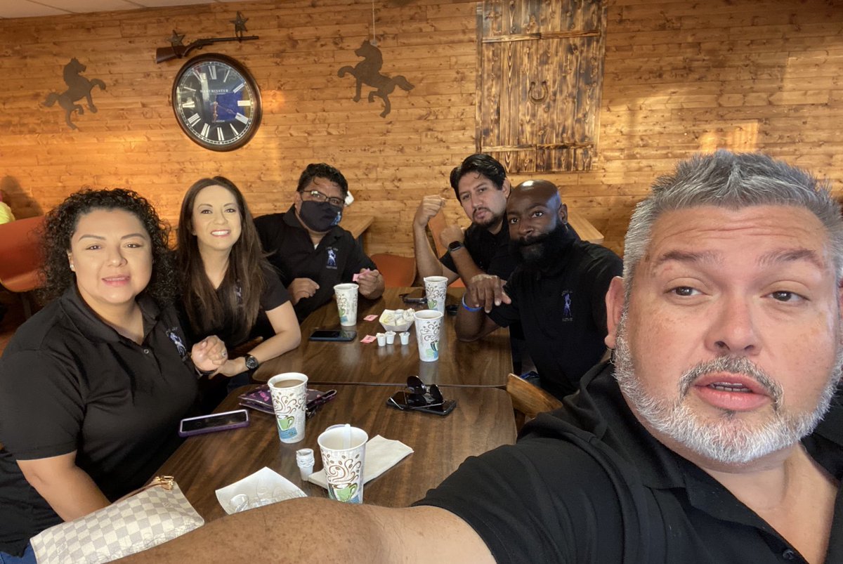 The Breakfast Crew sporting the new Jay Polos from A-Sports! ⁦<a href="/A1SportsCenter/">A1 Sports Center</a>⁩ ⁦<a href="/NISDJay/">John Jay High School</a>⁩ ⁦<a href="/NISDJaySEA/">John Jay SEA</a>⁩