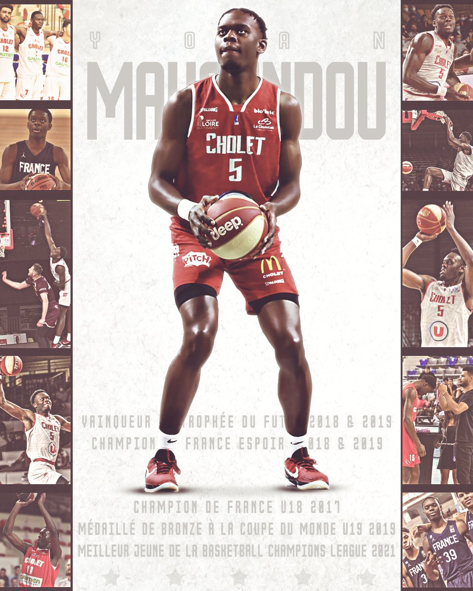 Joyeux Anniversaire A Yoan Makoundou Ym2p3 Joueur Forme A L Academie Gautier Cholet Basket Qui Fete Aujourd Hui Basketball Addict