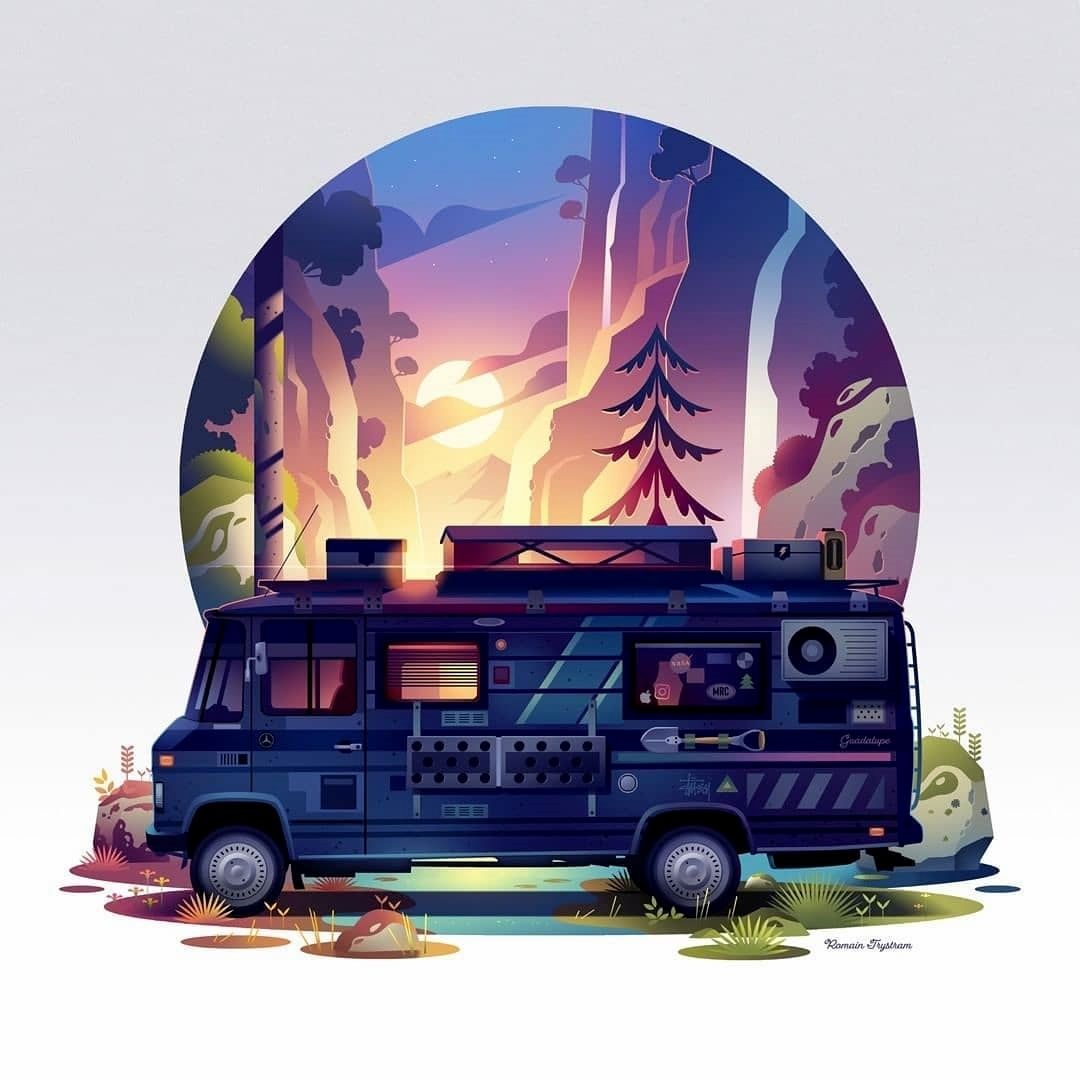 logomakers_hq's tweet photo. Mercedes motorhome⁣ Illustration. 
Follow: @logomakers_hq⠀⠀
By : romaintrystram
#graphicroozane #graphicdesigner #graphicdesignerlife #brandinginspiration #logoidea #savvybusinessowners #brandingstudio #logoesports #logoprocess #graphicdesignersgroup #adobeillustrator https://t.co/LkYFS1s5Wz