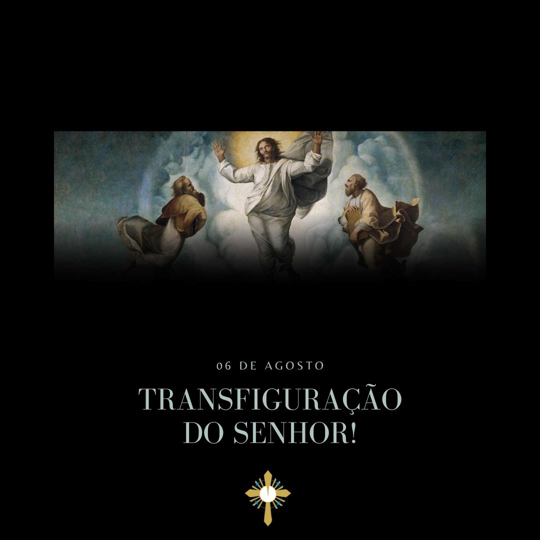 mservosdoamor's tweet photo. #TransfiguraçãodoSenhor #servosdoamor https://t.co/pcanGxyBR3