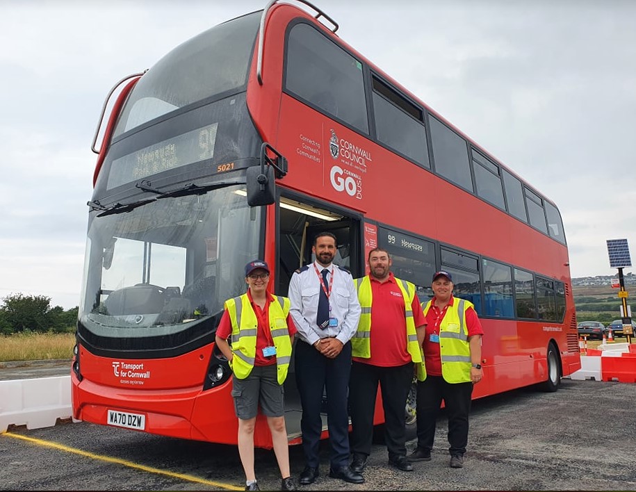 GoCornwallBuses's tweet photo. #TFC99 Newquay Park and Ride is open today. Park and travel from £2 for an individual £4 for a family a lot less fuss when you take a bus! We look forward to seeing you! https://t.co/EmLqegUUaV