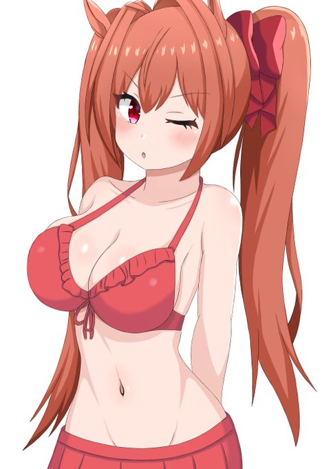 水着ダスカ「ど、どう?私の水着?」

#ダイワスカーレット 
#ウマ娘 