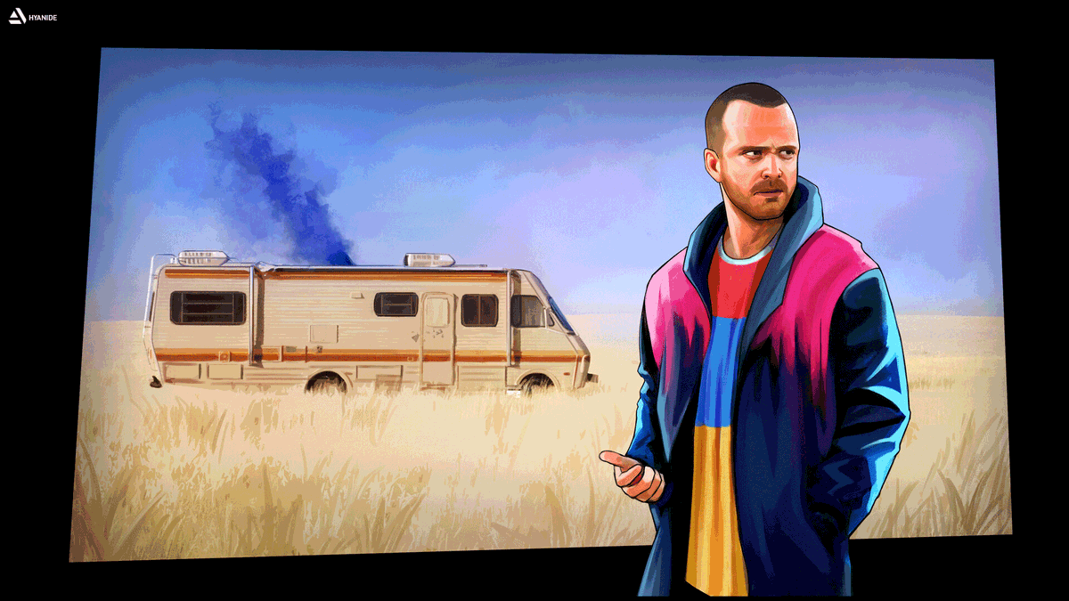 TurtleBeachPC's tweet photo. Breaking Bad x GTA https://t.co/48BxPhcOzh