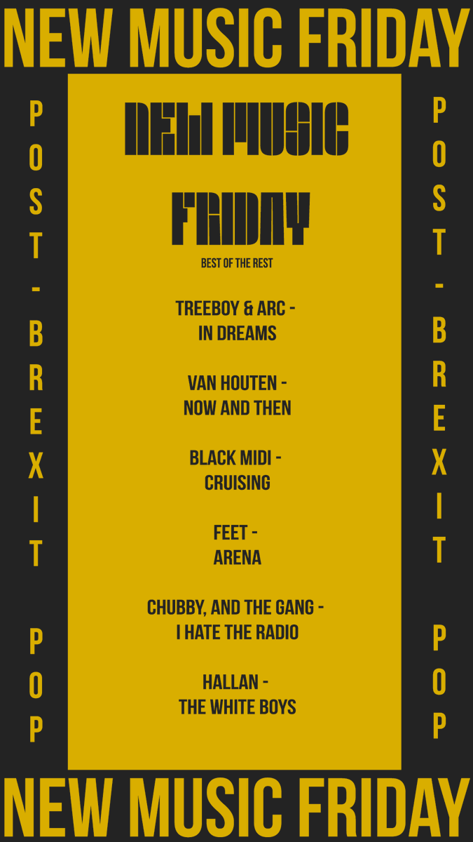Post-Brexit Pop (@postbrexitpop) on Twitter photo NEW MUSIC FRIDAY!
<a href="/saloon_dion/">Saloon Dion</a> | AUDIOBOOKS | <a href="/OnVideoBand/">On Video</a> | <a href="/treeboyandarc/">Treeboy & Arc</a> | <a href="/vanhoutenuk/">Van Houten</a> | <a href="/bmblackmidi/">black midi</a> | <a href="/feetband/">FEET</a> | CHUBBY, AND THE GANG | <a href="/HallanBand/">Hallan</a>
#NewMusicFriday #PostBrexitPop
Listen on Spotify: open.spotify.com/playlist/4p7tr⦠NEW MUSIC FRIDAY!
<a href="/saloon_dion/">Saloon Dion</a> | AUDIOBOOKS | <a href="/OnVideoBand/">On Video</a> | <a href="/treeboyandarc/">Treeboy & Arc</a> | <a href="/vanhoutenuk/">Van Houten</a> | <a href="/bmblackmidi/">black midi</a> | <a href="/feetband/">FEET</a> | CHUBBY, AND THE GANG | <a href="/HallanBand/">Hallan</a>
#NewMusicFriday #PostBrexitPop
Listen on Spotify: open.spotify.com/playlist/4p7trā¦