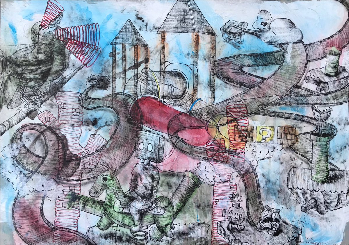 hfizstudio99's tweet photo. Final drawing #art #artoftheday #artchild #artstyle #artlife #artwork #artstudio #artsofinstagram #finaldrawing #drawing #contemporaryart #mixedmedia #explore #experience #observation https://t.co/IUotOxwUMV