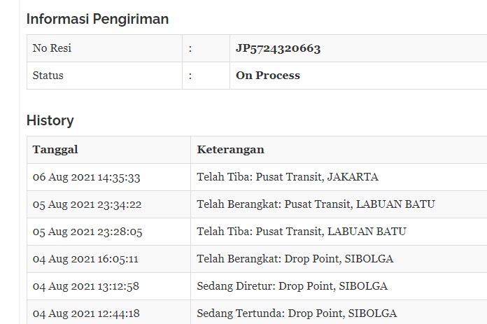 Hi <a href="/jntexpressid/">J&T Express Indonesia</a> kenapa paket saya berikut di retur, padahal penerima tidak pernah merasa menerima pemberitahuan kok lgsg retur
RESI JP5724320663 tujuan ibu santaria situmeang. berikut evidence nya