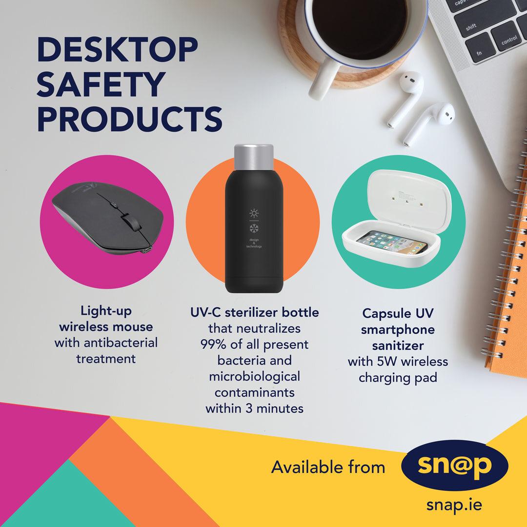 Snap Cork (@snapcork) on Twitter photo Did you know that the average desk harbors about 400 times more bacteria than the average toilet seat? Talk to Snap about desk safety products that can reduce bacteria levels in personal work spaces. Contact us at cork@snap.ie to find out more!
#safetyproducts #workspace #snap Did you know that the average desk harbors about 400 times more bacteria than the average toilet seat? Talk to Snap about desk safety products that can reduce bacteria levels in personal work spaces. Contact us at cork@snap.ie to find out more!
#safetyproducts #workspace #snap