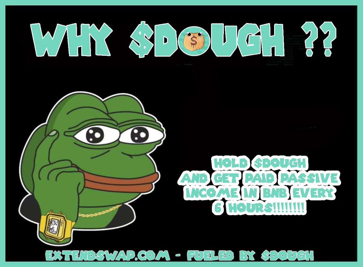 EXTENDSWAPcom's tweet photo. WHY #DOUGH???? 🍞

#EXTENDSWAP $DOUGH https://t.co/qJzOXuo61x