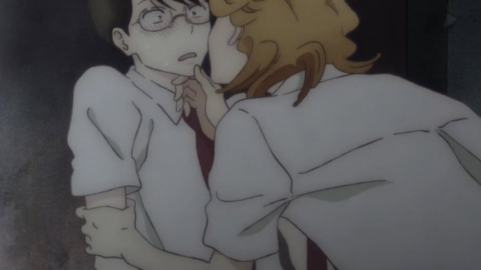 Bunggub_'s tweet photo. ซีนจูบของ doukyuusei คือเขินม้วน เขินตัวแตก คุซาคาเบะจูบเก่งมากจริงๆ เอะอะจูบ บากะๆๆๆๆๆๆๆ https://t.co/PRAcOlzh3x