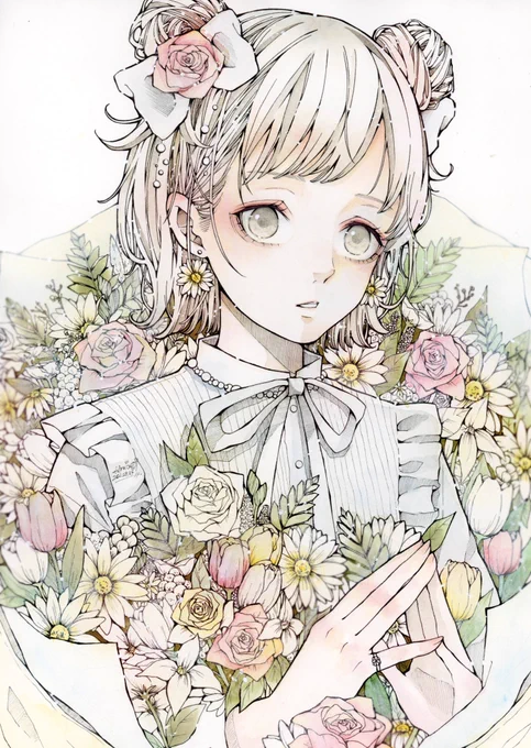花束ちゃん⸜ ✿ ⸝ 