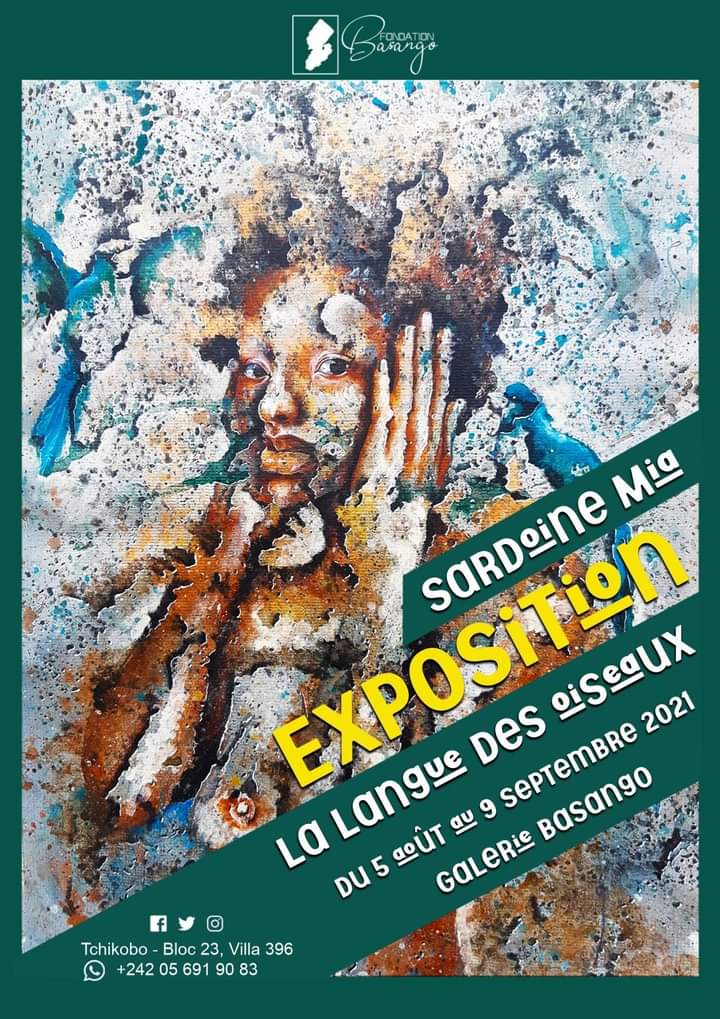 Du 5 août au 9 septembre 2021, Exposition de l'artiste plasticienne @sardoine_Mia à la galerie Basango à #Pointenoire 
#ChezMoiAuCongo