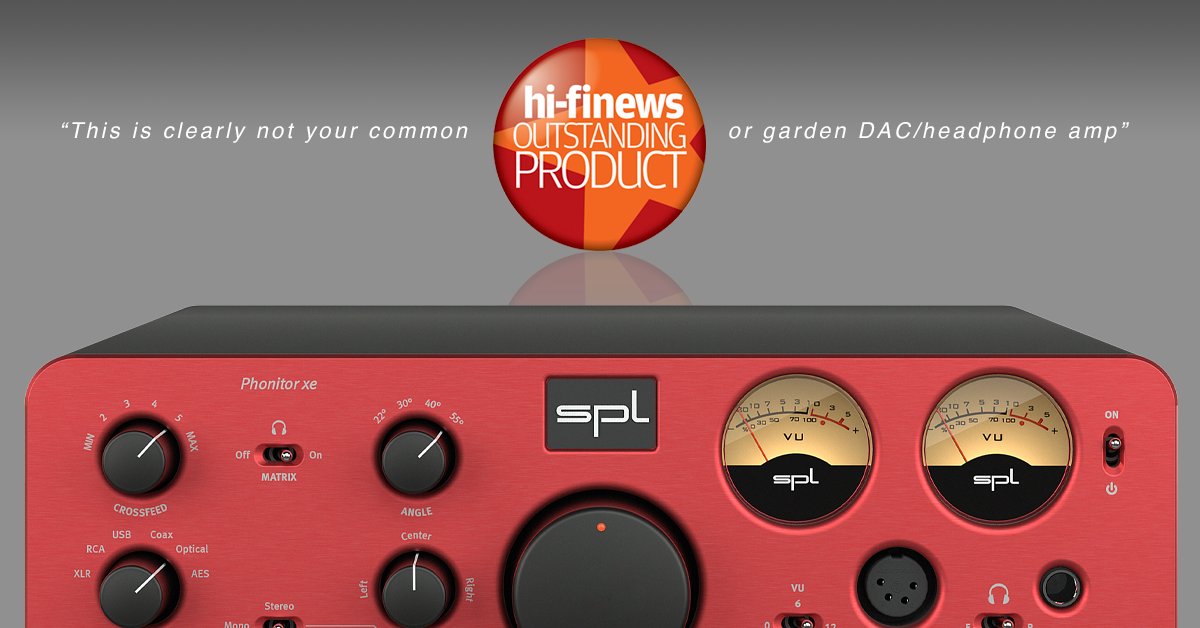 sound_serviceuk's tweet photo. "Clearly not your common or garden DAC/headphone amp" – Andrew Everard
Find out just how far from the garden @spltweets venture with @HiFiNewsmag's latest #Phonitor xe review... https://t.co/X5kUwweNeX https://t.co/ofvyR4BWlz