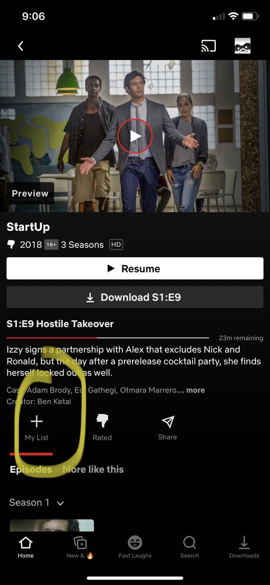 marinebassy's tweet photo. @EdwigeSeminara @NetflixFR “My List” option devrait regler ca non? https://t.co/3pP3I1sM1c