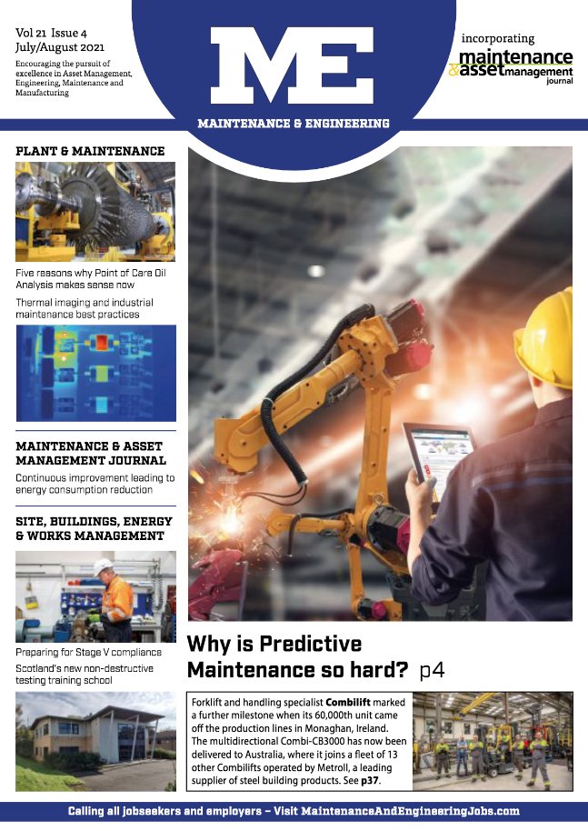 MaintOnLine's tweet photo. NEW ISSUE!!! The July/Aug issue of Maintenance and Engineering is now available to read online
Read here >>> https://t.co/EUu987Tonv
#maintenance #engineering #maintenanceandengineering https://t.co/McqsJHOXIP