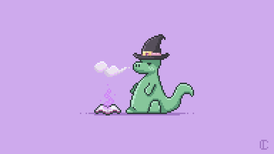 CornaPix's tweet photo. Failed spell

#reptilian #pixel_dailies @Pixel_Dailies #pixelart #aseprite https://t.co/1kRzQnb9Pb