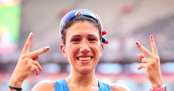 Antonella #Palmisano oro nella marcia 20Km. «Ho voglia di sentire l'inno».