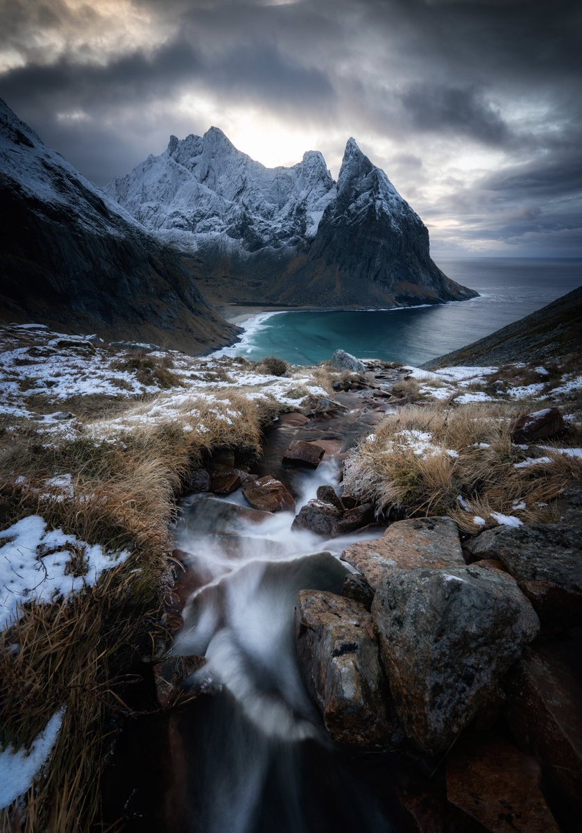 Magical mountains on the Lofoten Islands #landscapephotography #lofotenislands