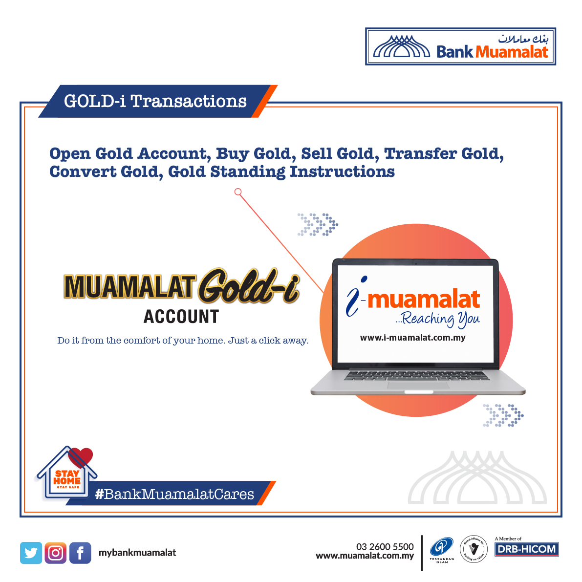 Bank Muamalat Malaysia Berhad 6175 W On Twitter Manage Your Muamalat Gold I Account With Our Online Features Perform All Your Transactions Easily Anytime Just Log In To I Muamalat And Head Over To Gold I