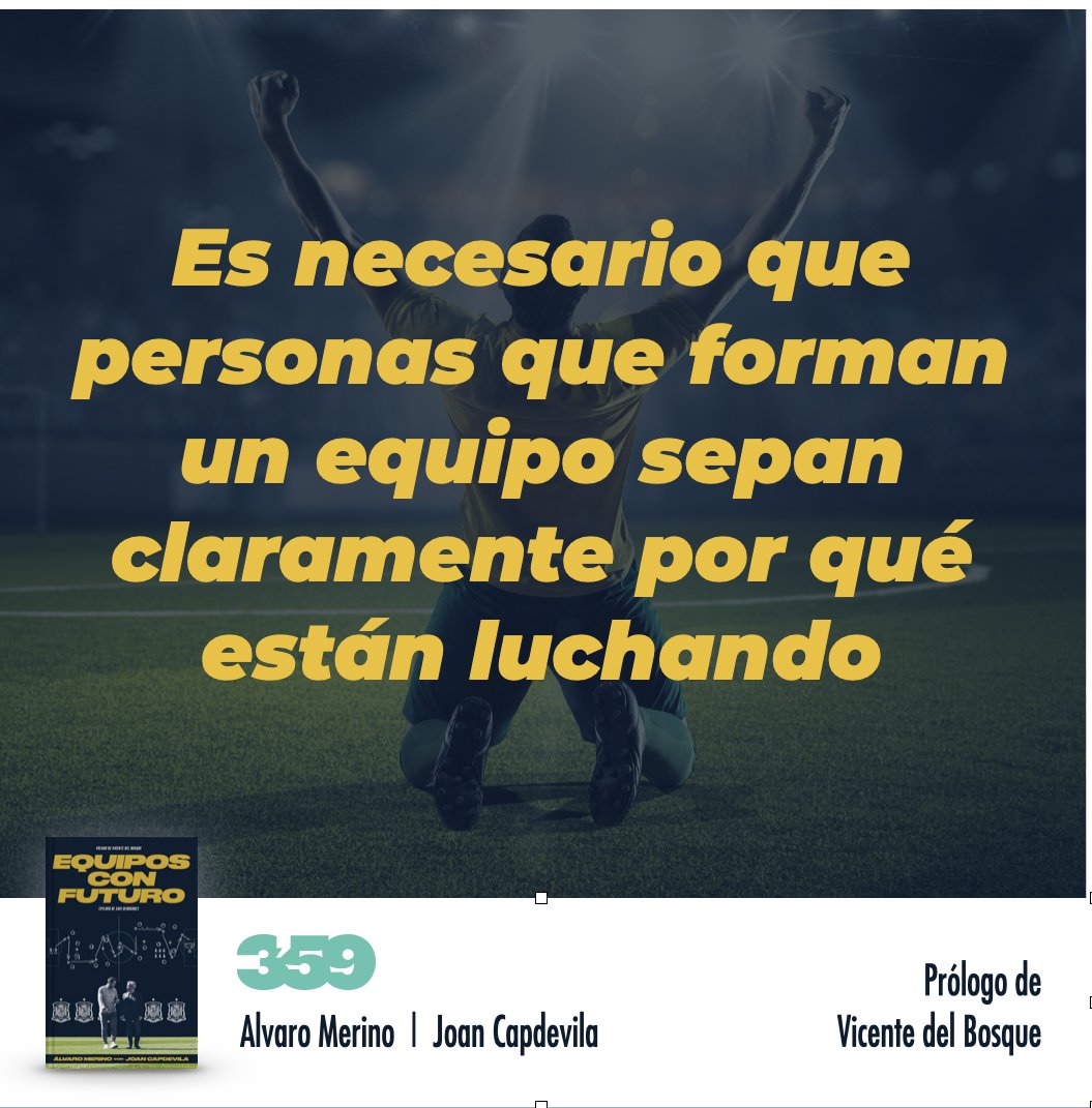 Inspiraciones #EquiposconFuturo📗
<a href="/359formacion/">359</a> <a href="/capde11/">Joan Capdevila</a>   
 #libros #publicaciones #deporte #empresa #reflexiones #aprendizajes