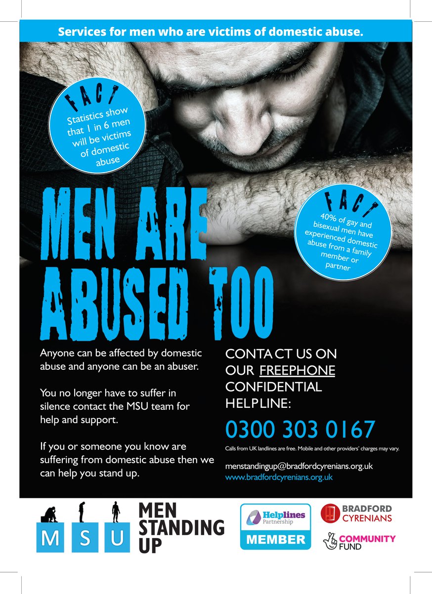 menstandingup's tweet photo. We have recently reviewed our promotional material. If anyone would like hard copies or electronic versions please email us at menstandingup@bradfordcyrenians.org.uk https://t.co/10UZYIrDqk