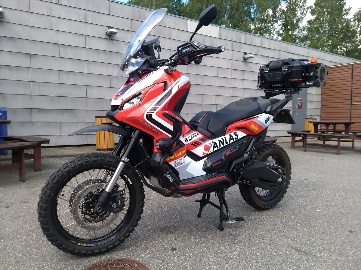 Anlas_UK's tweet photo. Honda X-ADV rocking a set of our all-terrain conquering on / off-road tyres 😎

Capra X details 👉 https://t.co/SdjBU2kqt5

#ExploreWithAnlas https://t.co/0hU4V3FapT