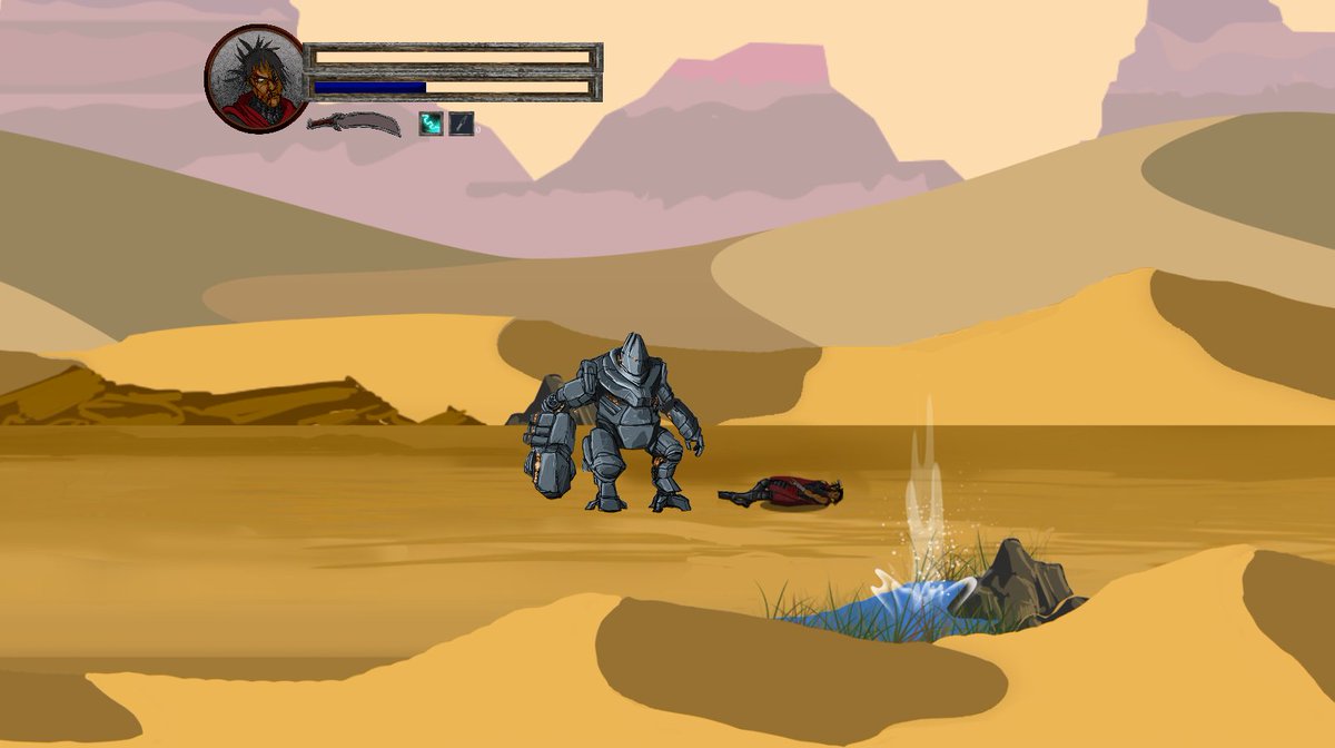 StudioGuild's tweet photo. New place, new enemy ... I love this job 😍
We are working hard and things are going well!
#indiegame #sand #sandtime #gamedev #RETROGAMING https://t.co/7CCJ8O1muy