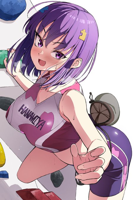 クライミングする少女 -頑張れクライミング女子日本!- 