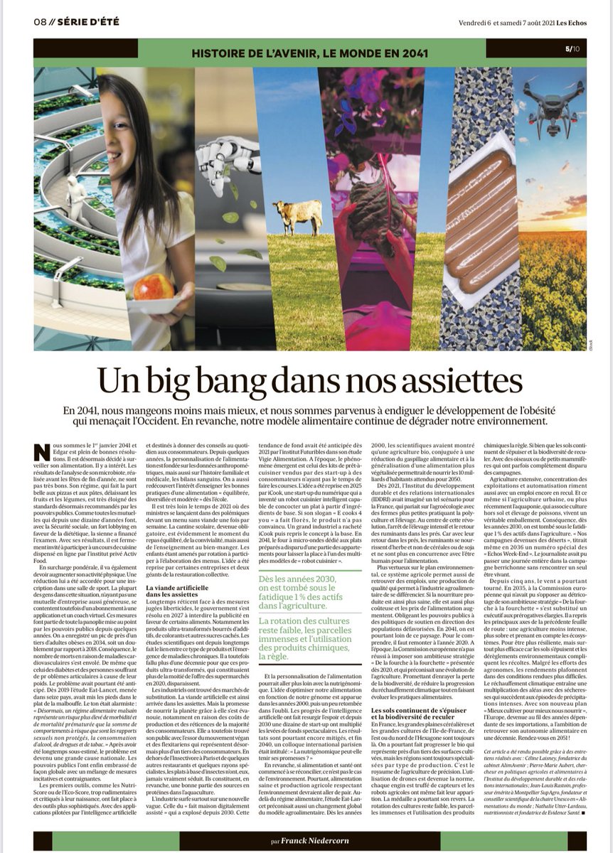 À lire dans <a href="/LesEchos/">Les Echos</a> 
Et réfléchir....