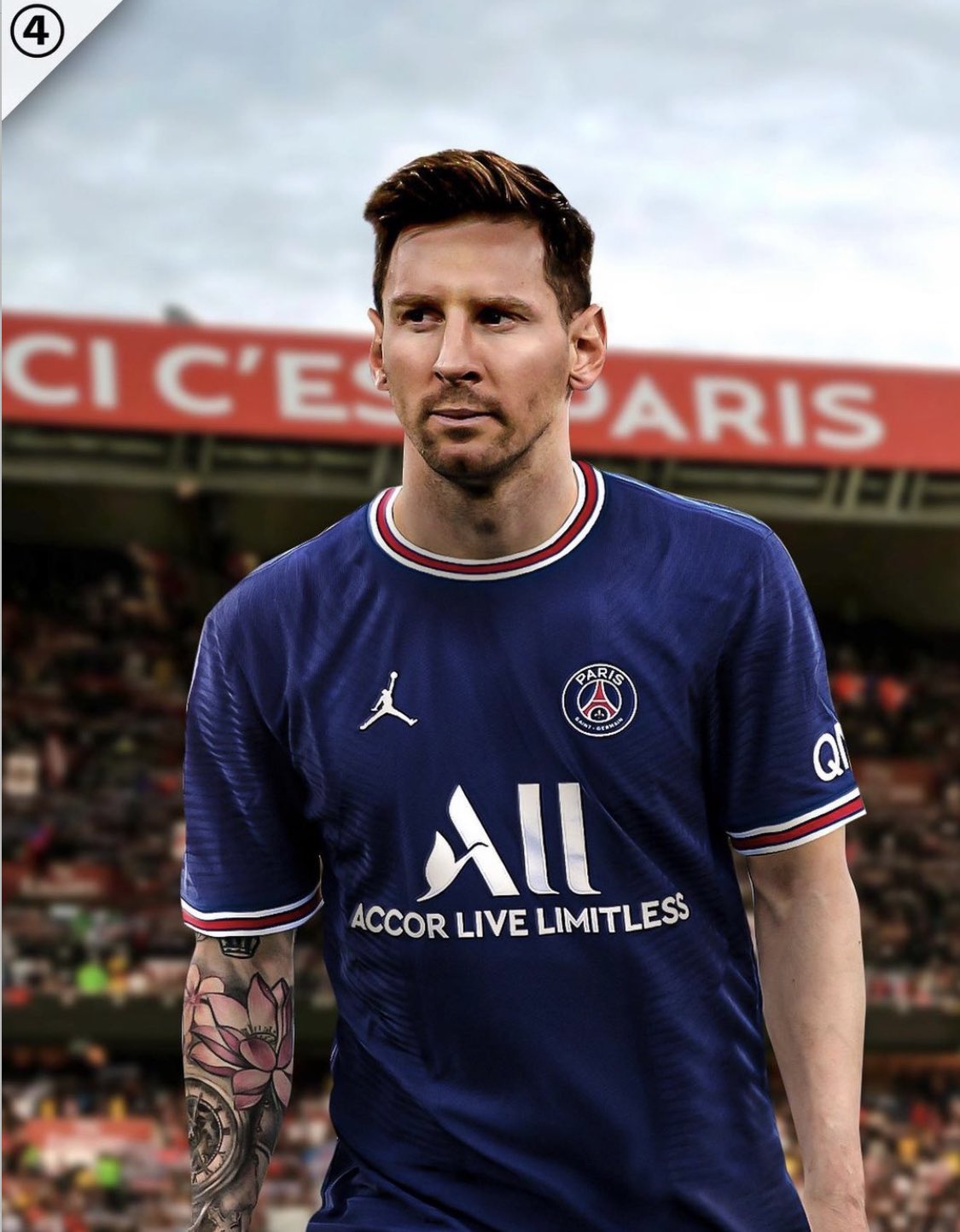 To psg messi Messi on