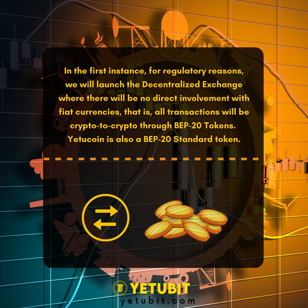 yetuswap's tweet photo. Yetucoin is also a BEP-20 Standard token.
#yetucoin #yetu #cryptocurrency #yetuswap #yetubit https://t.co/5EuMsIDdIx