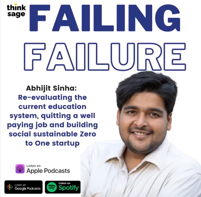 projectdefy's tweet photo. Why do we assume so many things already instead of questioning it?
Listen to our founder Abhijit Sinha as he talks about challenging conventional mainstream education. 

https://t.co/JhU2ha8yul

#education #podcast #learning #selfdesignedlearning #selflearning https://t.co/HI5qtrmvdh